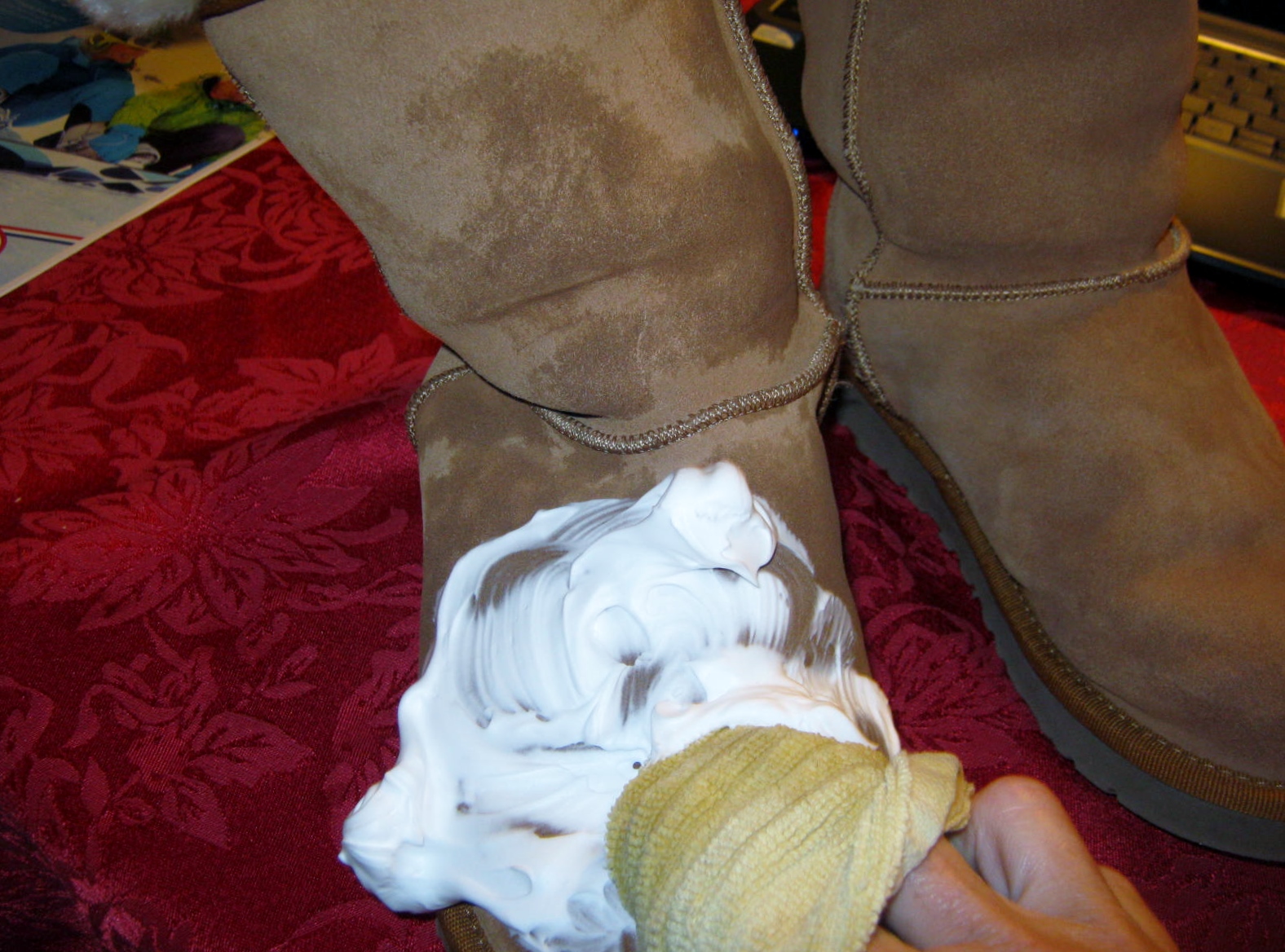 how to clean salt off ugg suede boots